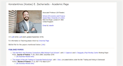 Desktop Screenshot of konstantinosezachariadis.com