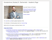 Tablet Screenshot of konstantinosezachariadis.com